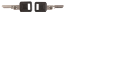 Schlüssel Rohling - Key Blank ZS Code 14  GM